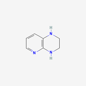 1,2,3,4-Tetrahydropyrido[2,3-b]pyrazine chemical structure (CAS 35808-40-3)