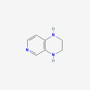 1,2,3,4-Tetrahydropyrido[3,4-b]pyrazine chemical structure (CAS 35808-41-4)