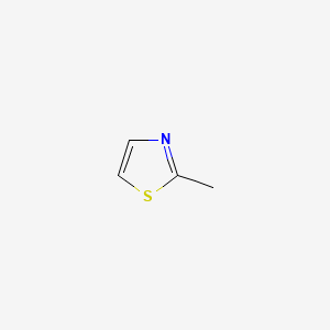 2-Methylthiazole chemical structure (CAS 3581-87-1)