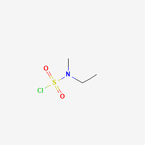 Ethyl(methyl)sulfamoyl chloride chemical structure (CAS 35856-61-2)
