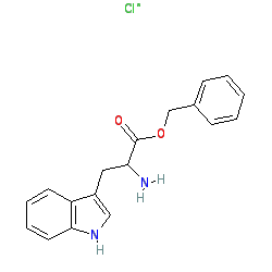 H-Trp-OBzl.HCl chemical structure (CAS 35858-81-2)