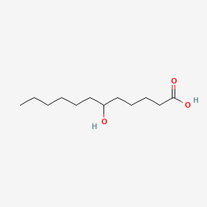 6-Hydroxydodecanoic acid chemical structure (CAS 35875-13-9)