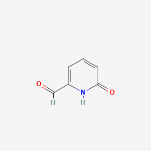 6-Oxo-1,6-dihydropyridine-2-carbaldehyde chemical structure (CAS 358751-77-6)