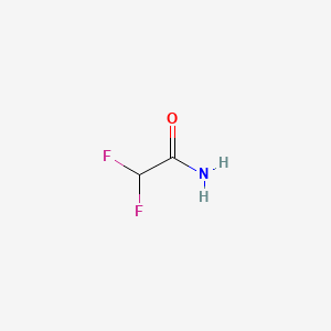 2,2-Difluoroacetamide chemical structure (CAS 359-38-6)