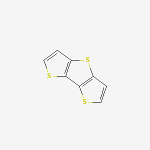Dithieno[3,2-b:2',3'-d]thiophene chemical structure (CAS 3593-75-7)