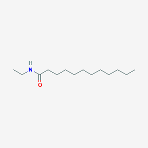 N-Ethyldodecanamide chemical structure (CAS 35936-85-7)