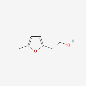 2-(5-Methylfuran-2-yl)ethanol chemical structure (CAS 35942-94-0)