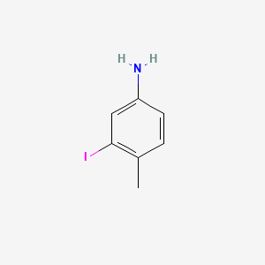 3-Iodo-4-methylaniline chemical structure (CAS 35944-64-0)