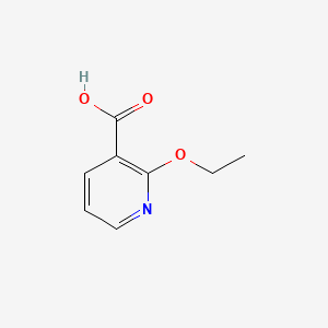 2-Ethoxynicotinic acid chemical structure (CAS 35969-54-1)
