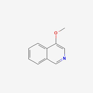 4-Methoxyisoquinoline chemical structure (CAS 36034-54-5)