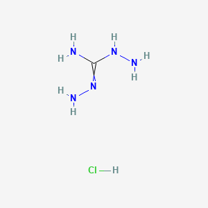 1,3-Diaminoguanidine hydrochloride chemical structure (CAS 36062-19-8)