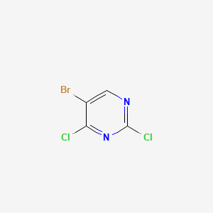 5-Bromo-2,4-dichloropyrimidine chemical structure (CAS 36082-50-5)