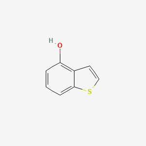 Benzo[b]thiophen-4-ol chemical structure (CAS 3610-02-4)