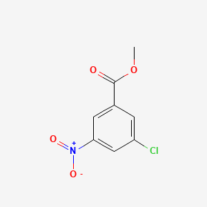 Methyl 3-chloro-5-nitrobenzoate chemical structure (CAS 36138-28-0)