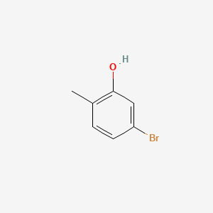 5-Bromo-2-methylphenol chemical structure (CAS 36138-76-8)