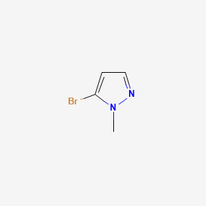 5-Bromo-1-methyl-1H-pyrazole chemical structure (CAS 361476-01-9)