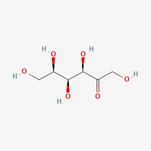 (3R,4S,5R)-1,3,4,5,6-Pentahydroxyhexan-2-one chemical structure (CAS 3615-56-3)