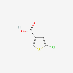 5-Chlorothiophene-3-carboxylic acid chemical structure (CAS 36157-42-3)