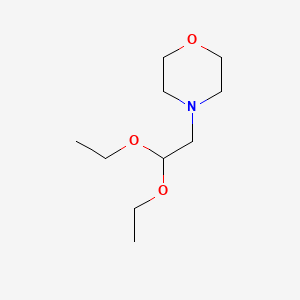 4-(2,2-Diethoxyethyl)morpholine chemical structure (CAS 3616-59-9)