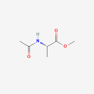 Ac-Ala-OMe chemical structure (CAS 3619-02-1)