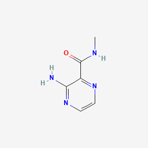 3-Amino-N-methylpyrazine-2-carboxamide chemical structure (CAS 36204-76-9)