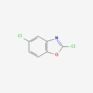 2,5-Dichlorobenzooxazole chemical structure (CAS 3621-81-6)