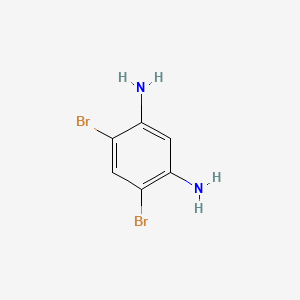 4,6-Dibromobenzene-1,3-diamine chemical structure (CAS 36210-57-8)