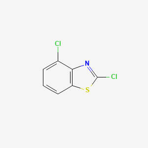 2,4-Dichlorobenzothiazole chemical structure (CAS 3622-30-8)