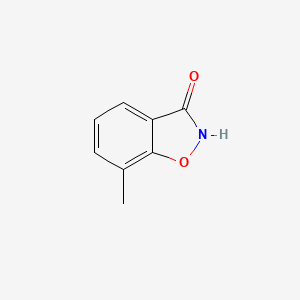 7-Methylbenzo[d]isoxazol-3(2H)-one chemical structure (CAS 36238-83-2)