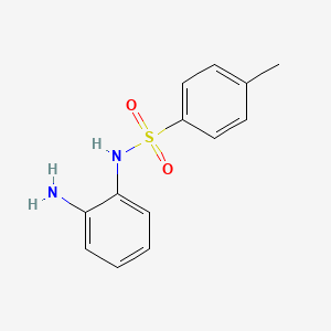 N-(2-Aminophenyl)-4-methylbenzenesulfonamide chemical structure (CAS 3624-90-6)