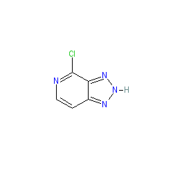 4-Chloro-3H-[1,2,3]triazolo[4,5-c]pyridine chemical structure (CAS 36258-82-9)