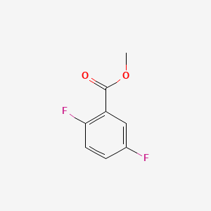Methyl 2,5-difluorobenzoate chemical structure (CAS 362601-90-9)