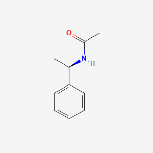 (R)-N-(1-Phenylethyl)acetamide chemical structure (CAS 36283-44-0)