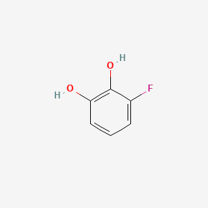 3-Fluorocatechol chemical structure (CAS 363-52-0)