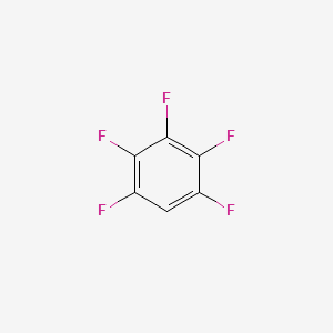 Pentafluorobenzene chemical structure (CAS 363-72-4)