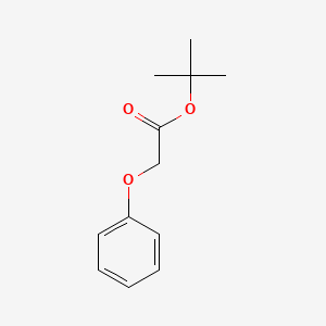 tert-Butyl 2-phenoxyacetate chemical structure (CAS 36304-22-0)