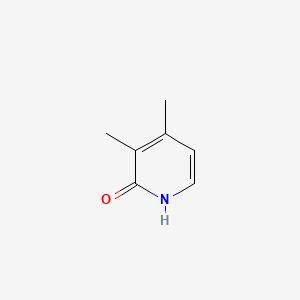 3,4-Dimethylpyridin-2(1H)-one chemical structure (CAS 36330-90-2)