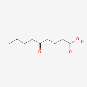 5-Oxononanoic acid chemical structure (CAS 3637-15-8)