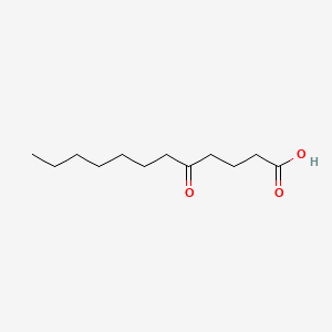 5-Oxododecanoic acid chemical structure (CAS 3637-16-9)