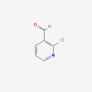 2-Chloronicotinaldehyde chemical structure (CAS 36404-88-3)