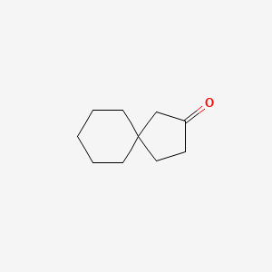 Spiro[4.5]decan-2-one chemical structure (CAS 3643-16-1)