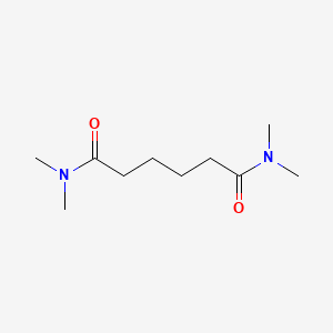 N1,N1,N6,N6-Tetramethyladipamide chemical structure (CAS 3644-93-7)