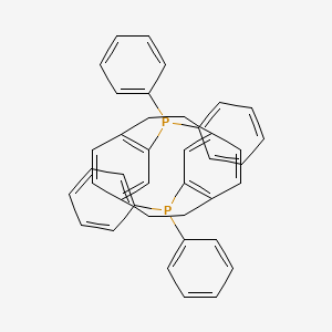 (R)-4,12-Bis(diphenylphosphino)-[2.2]paracyclophane chemical structure (CAS 364732-88-7)
