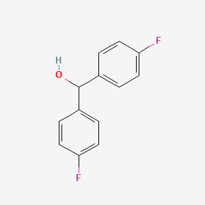 Bis(4-fluorophenyl)methanol chemical structure (CAS 365-24-2)