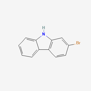 2-Bromo-9H-carbazole chemical structure (CAS 3652-90-2)