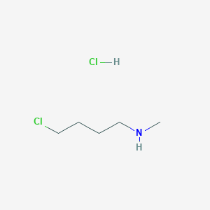 4-Chloro-N-methylbutan-1-amine hydrochloride chemical structure (CAS 365432-21-9)