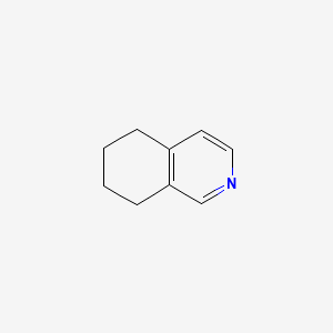 5,6,7,8-Tetrahydroisoquinoline chemical structure (CAS 36556-06-6)