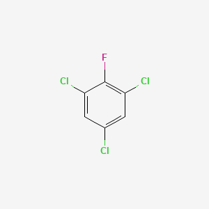 1,3,5-Trichloro-2-fluorobenzene chemical structure (CAS 36556-33-9)