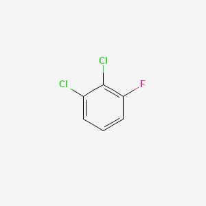 1,2-Dichloro-3-fluorobenzene chemical structure (CAS 36556-50-0)