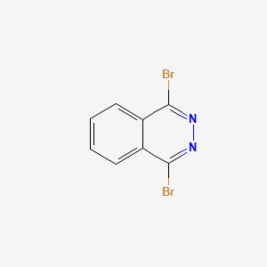 1,4-Dibromophthalazine chemical structure (CAS 3660-90-0)